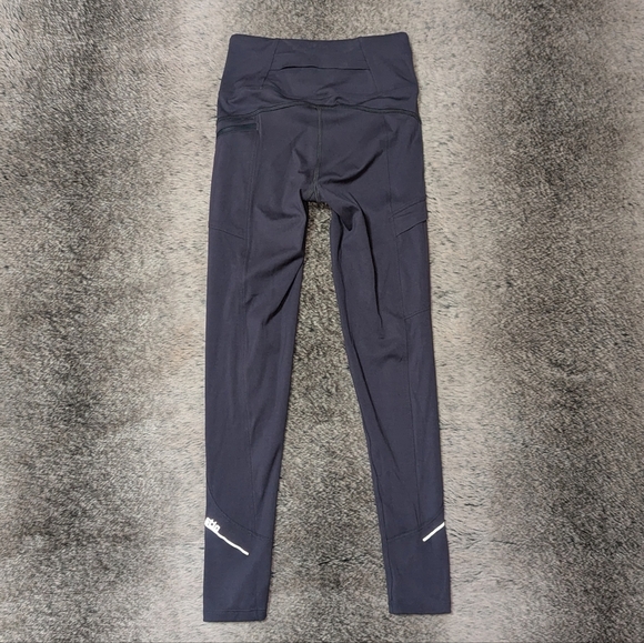 Stio Glide Tech Tight High Rise Grey Purple Women's XS - Picture 2 of 11